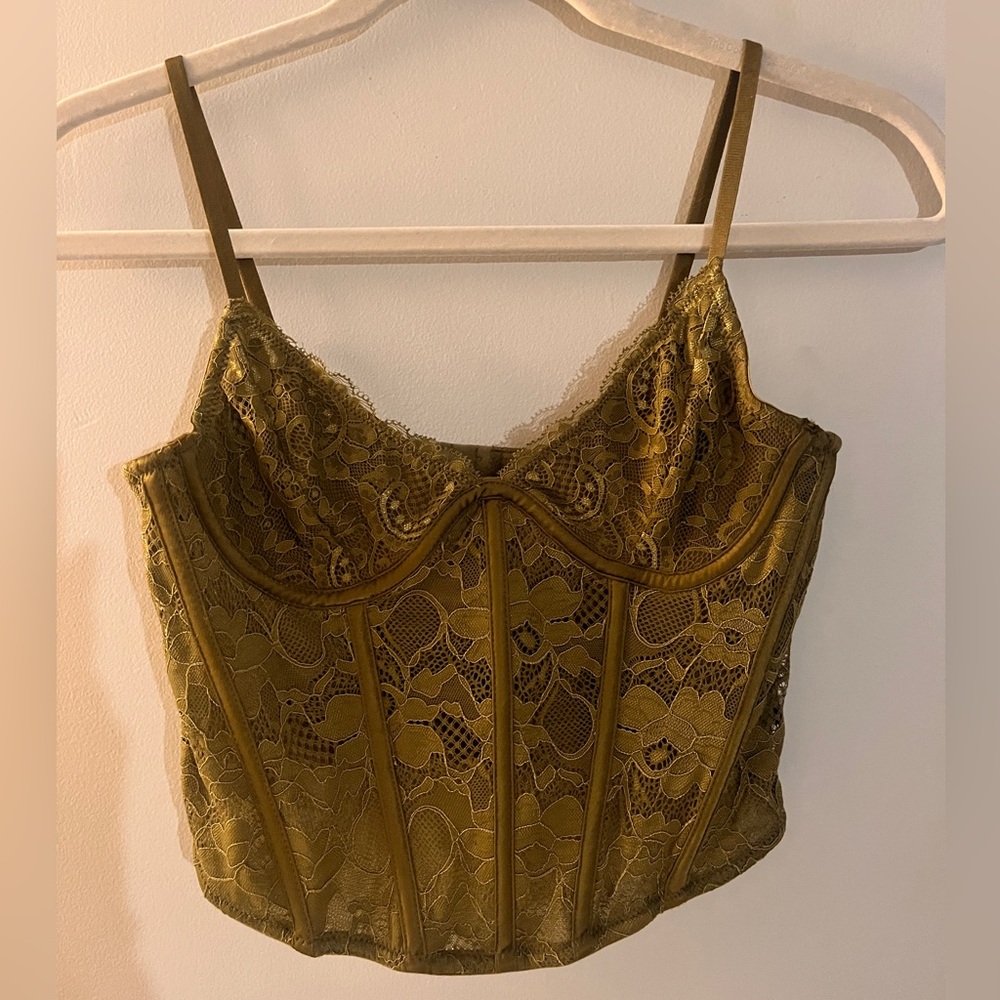 L.A. HEARTS corset top. Has only been worn once and fits an A to B cup